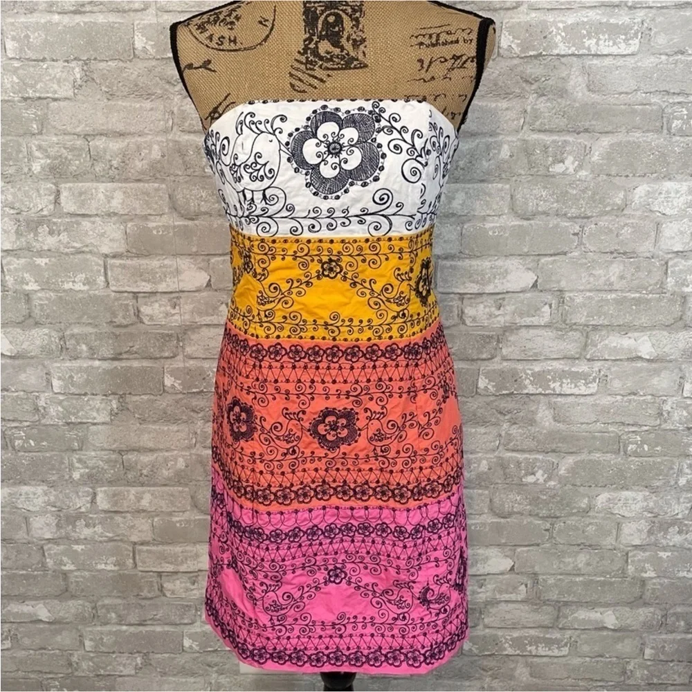 Lilly Pulitzer Bowan Colorblock Dress - Picture 6 of 7